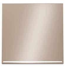 Клавиша для выключателя одноклавишного c подсветкой Voltum S70 METAL VLSM000210