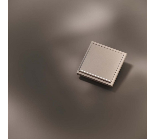 Клавиша для выключателя одноклавишного c подсветкой Voltum S70 METAL VLSM000210