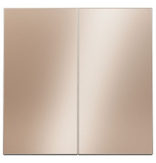 Клавиши для выключателя двухклавишного Voltum S70 METAL VLSM000310