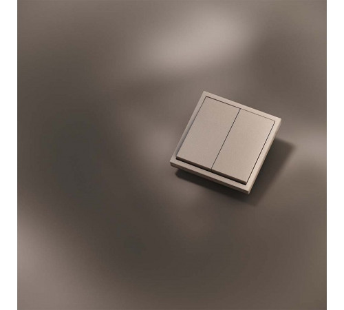 Клавиши для выключателя двухклавишного Voltum S70 METAL VLSM000310