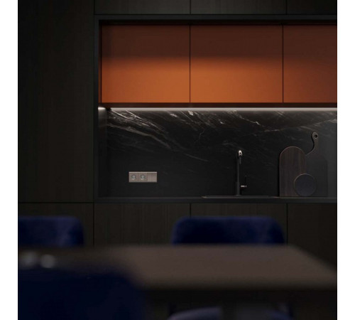 Клавиши для выключателя двухклавишного Voltum S70 METAL VLSM000310