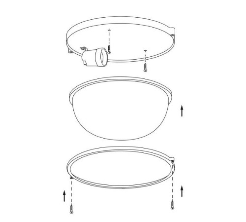 Накладной светильник Wolta ДПБ03-100-001