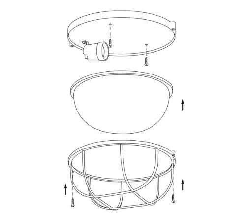 Накладной светильник Wolta ДПБ03-100-002