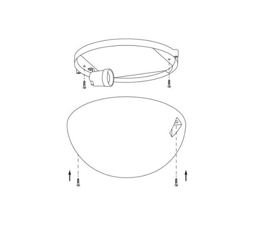 Накладной светильник Wolta ДПБ06-60 ДПБ06-60-001