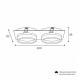 Встраиваемый светильник Wolta Luce WDL-GX53/06BL-02