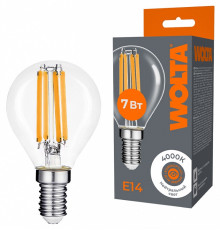 Лампа светодиодная Wolta  WF-G45-7W4KE14