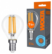Лампа светодиодная Wolta  WF-G45-7W6KE14