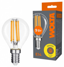 Лампа светодиодная Wolta  WF-G45-9W3KE14