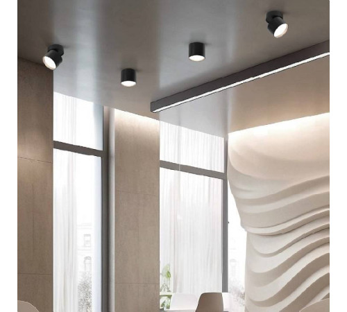 Накладной светильник Wolta BASIC WSL-GX53 WSL-GX53/01BL