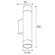 Накладной светильник Wolta Petite WSL-MR11/W15BG