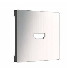 Накладка для HDMI Werkel глянцевый никель WL02-HDMI-CP (глянцевый никель)