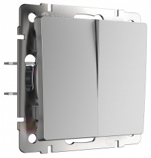 Выключатель двухклавишный без рамки Werkel  W1120006