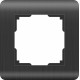Рамка на 1 пост Werkel графит W0012104