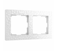 Рамка на 2 поста Werkel Hammer W0022401 (белый)
