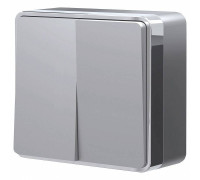 Выключатель двухклавишный Werkel Gallant W5020006