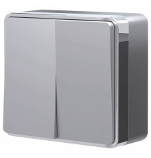 Выключатель двухклавишный Werkel Gallant W5020006