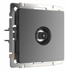 ТВ-розетка без рамки Werkel графит матовый W1183064