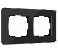 Рамка на 2 поста Werkel Elite черный W0022448