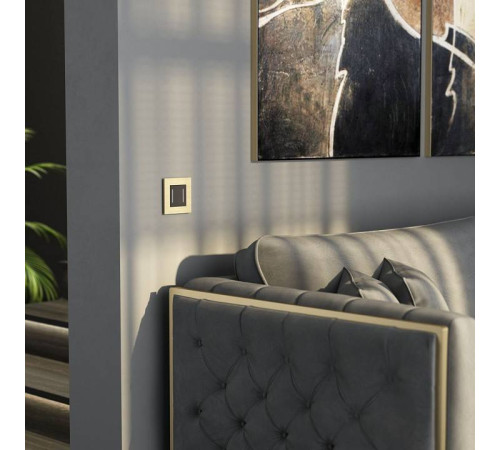 Рамка на 1 пост Werkel AluMax шампань a066333