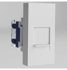 Розетка Ethernet RJ-45 модульная Werkel белый a069369