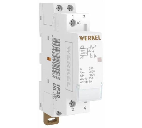 Контактор одномодульный Werkel Контакторы W941M25O