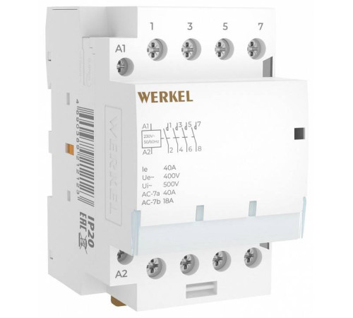 Контактор трехмодульный Werkel Контакторы W943M40O