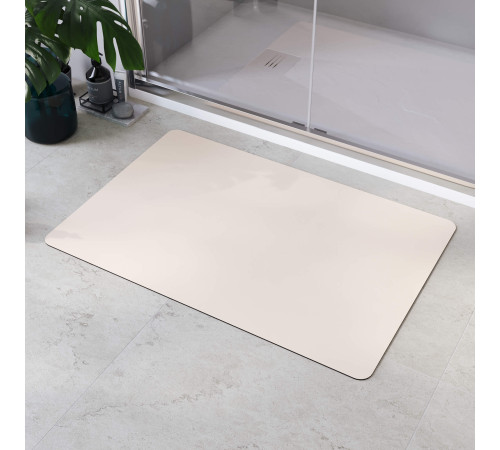 Коврик для ванной RGW BM-012 диатомитовый 60x39 см бежевый 6241012-103