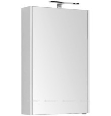 Зеркало Aquanet Августа 58 L белый 00210008