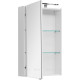 Зеркало Aquanet Августа 58 L белый 00210008