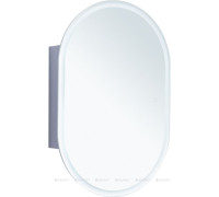 Зеркальный шкаф Aquanet Монте овал 60х90 LED 00344788
