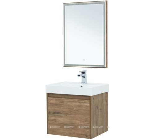 Зеркало Aquanet Nova Lite 60 дуб рустикальный 00249510