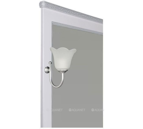 Зеркало Aquanet Валенса 100 белый кракелюр серебро 00180145