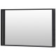 Зеркало De Aqua Алюминиум 120 см с подсветкой 4 стороны черный 00261705