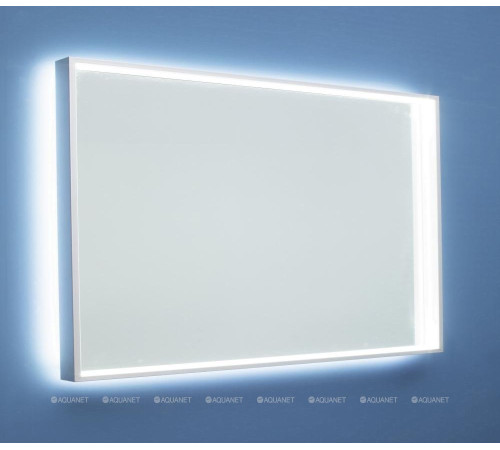 Зеркало De Aqua Алюминиум 140 см с подсветкой 4 стороны серебро 00261699