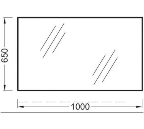 Зеркало Jacob Delafon Ola 100 см EB1099-RU