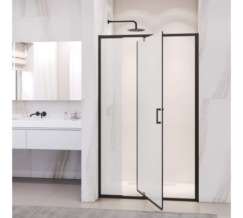 Душевая дверь RGW Passage PA-008B 1000x1850 мм черный матовое стекло 350800801-24