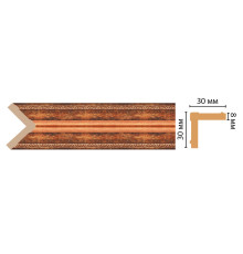 Угол декоративный DECOMASTER 116-767 ДМ 30х30х2400 мм 116-767 ДМ
