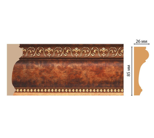 Молдинг DecoMaster 147-767 84х26х2400 мм 147-767