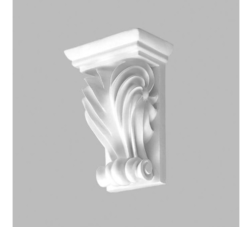 Консоль декоративная из полиуретана DECOMASTER 70x95x35 мм 68637