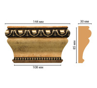 Капитель декоративная Decomaster D202-57 144х85х30 мм D202-57