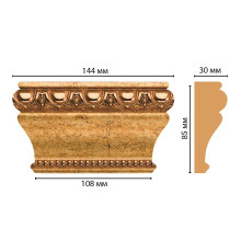 Капитель DECOMASTER D202-58 144x85x30 мм D202-58