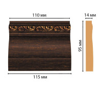 Основание DECOMASTER D204-966 115х95х14 мм D204-966