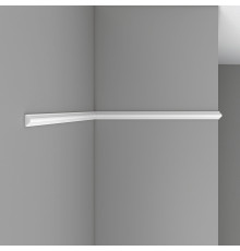 Молдинг DECOMASTER 97012 полиуретановый гладкий 25x12x2400 мм 97012