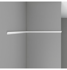 Молдинг DECOMASTER 97100 полиуретановый гладкий 19x8x2400 мм 97100