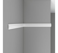 Молдинг гладкий DECOMASTER 50х12х2400 мм 97615