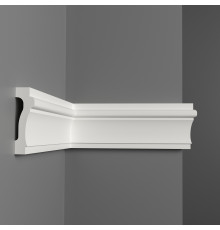 Молдинг гладкий DECOMASTER A018 полистирол 74х23х2000 мм A018