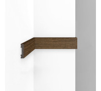 Молдинг гладкий DECOMASTER D162-81 дюрополимер 41х10х2900 мм 2.9M D162-81 ДМ