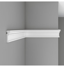 Молдинг гладкий DECOMASTER DP-9012 90х28х2400 мм DP-9012