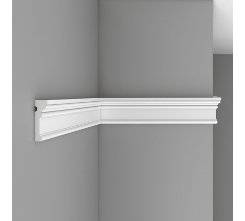 Молдинг гладкий DECOMASTER DP-9012 90х28х2400 мм DP-9012