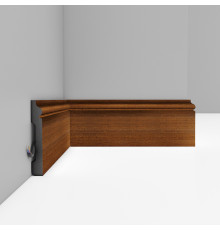 Плинтус напольный DECOMASTER D005-75 ДМ 79х13х2400 мм D005-75 ДМ